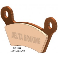 DELTA BRAKING KLOCKI HAMULCOWE KH473 CAN-AM SPYDER RS / RS-S / RT / RT LTD / RT-S '10-12, RS SE5 / SM5 '08-09 TYŁ STRONA LEWA - 