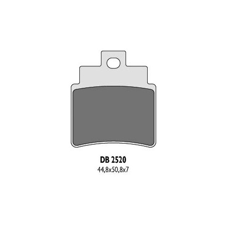 DELTA BRAKING KLOCKI HAMULCOWE KH355 KYMCO 250/300, SYM - ZASTĘPUJĄ DB2520QD-D