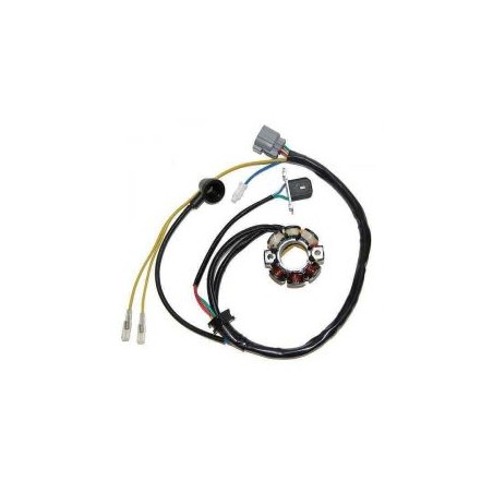 ELECTROSPORT UZWOJENIE ALTERNATORA (STATOR) ZE ŚWIATŁAMI KAWASAKI KXF 250 (05-10), SUZUKI RMZ 250 (05-06) (Z IMPULSATOREM) (50W)