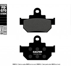 GALFER KLOCKI HAMULCOWE KH106/2 SUZUKI (GRUBOŚĆ 9,5MM)