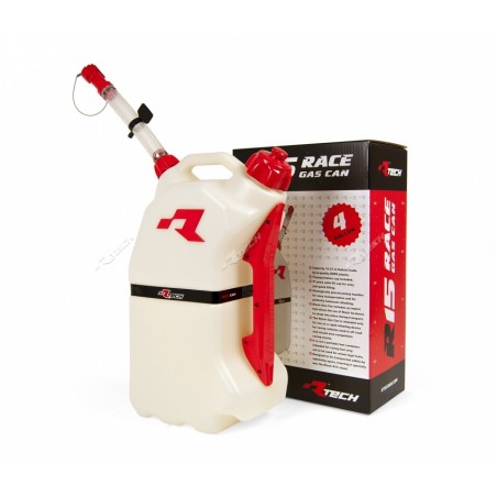 RACETECH KANISTER DO SZYBKIEGO TANKOWANIA MOTOCYKLA 15L KOLOR CZERWONY
