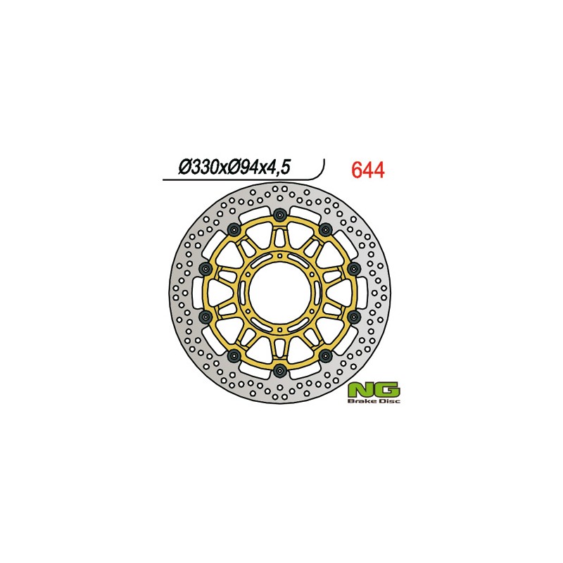 NG TARCZA HAMULCOWA PRZÓD HONDA CBR 900RR 00-03 (330x94x4,5) PŁYWAJĄCA