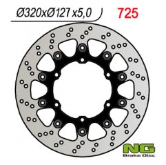 NG TARCZA HAMULCOWA PRZÓD KTM 320 MM SUPERMOTO (320/318x127x5)