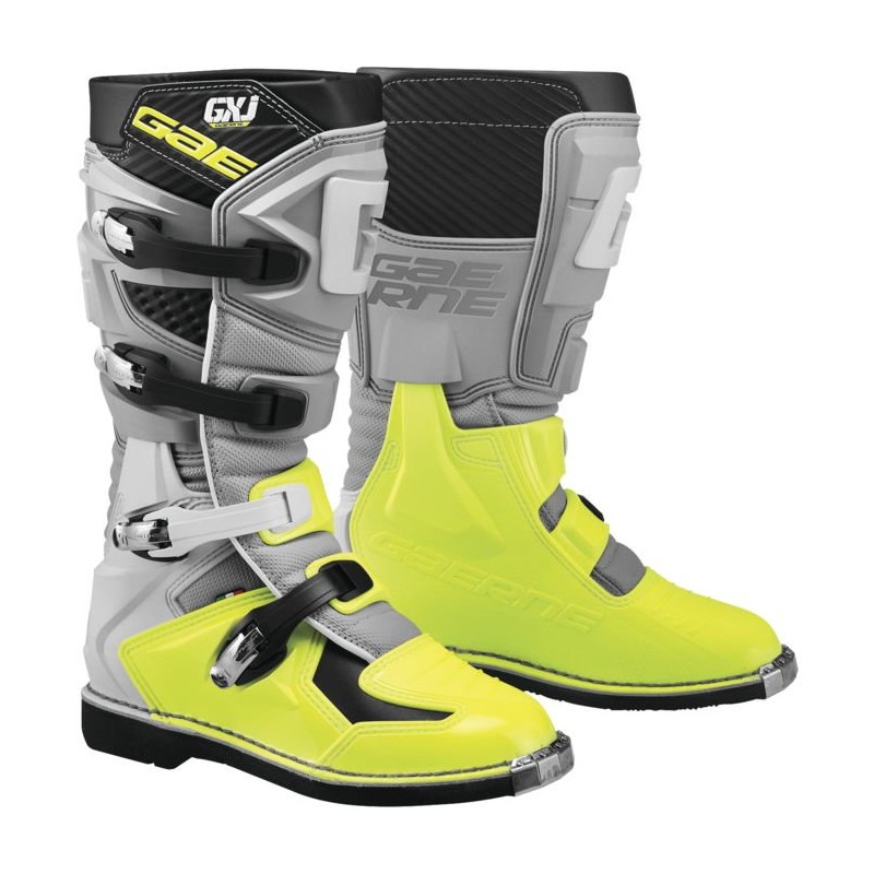 GAERNE (2020/2021) BUTY CROSS JUNIOR/KID/DZIECIĘCE GX-J KOLOR SZARY/ŻÓŁTY FLUO ROZMIAR 39