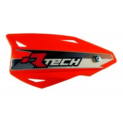 RACETECH OSŁONY RĄK (HANDBARY) VERTIGO CROSS/ENDURO KOLOR POMARAŃCZOWY NEON (Z MOCOWANIAMI DO KIEROWNICY)