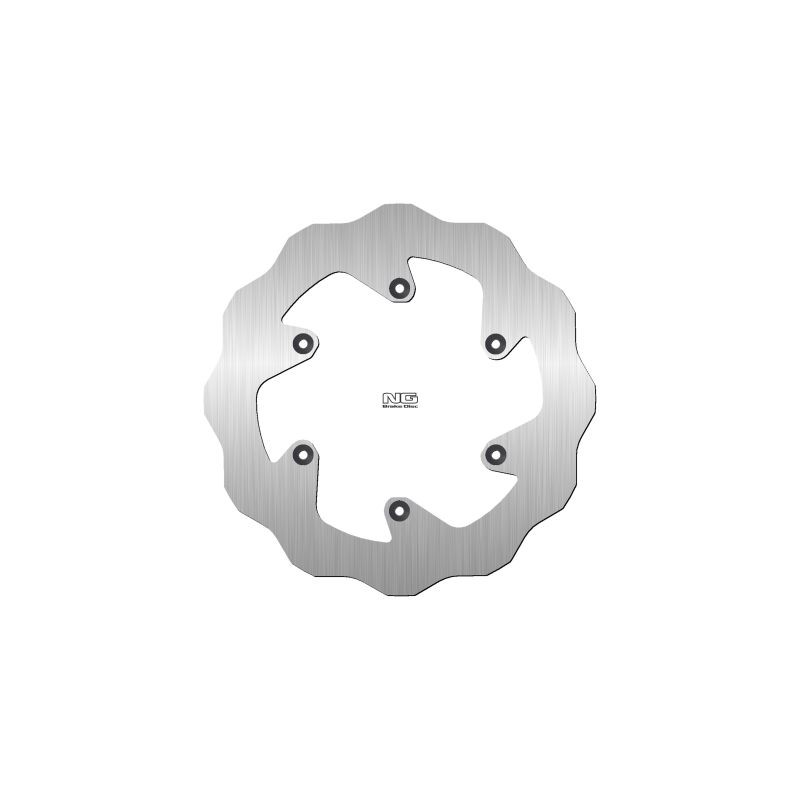 NG 2021/06 TARCZA HAMULCOWA TYŁ KTM SX/EXC/LC 4, GAS GAS EC/EX 250/350 '21, HUSABERG FE 350/450/600 '99-14 (220X110X4,2MM) (6X6,