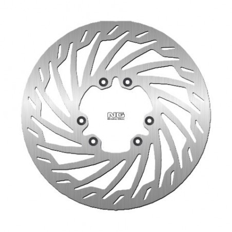 NG 2021/06 TARCZA HAMULCOWA PRZÓD HM MOTARD 125/250/500 '01-04 (320X101X4,5MM) (6X6,5MM)
