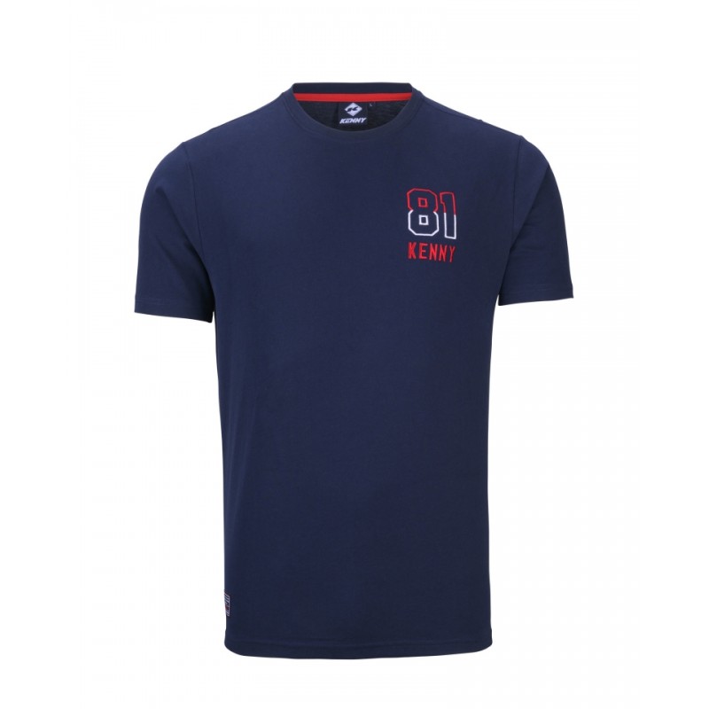 KENNY RACING KOSZULKA T-SHIRT SUZUKA NAVY KOLOR NIEBIESKI/CZERWONY ROZMIAR XXL