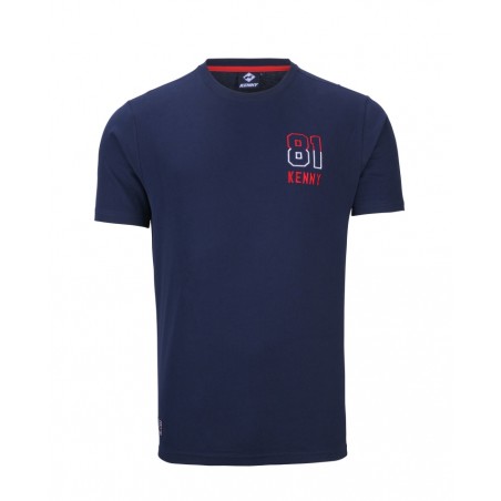 KENNY RACING KOSZULKA T-SHIRT SUZUKA NAVY KOLOR NIEBIESKI/CZERWONY ROZMIAR XXL