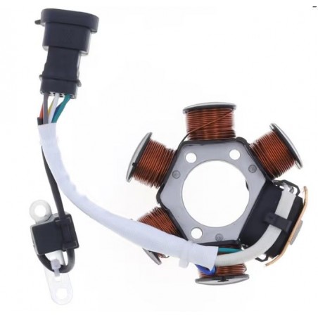 ATHENA 2025/09 UZWOJENIE ALTERNATORA (STATOR) APRILIA MOJITO 50 '04-'13, SR 50 '12-'18, DERBI ATLANTIS 50 '04-'19, GILERA RUNNER