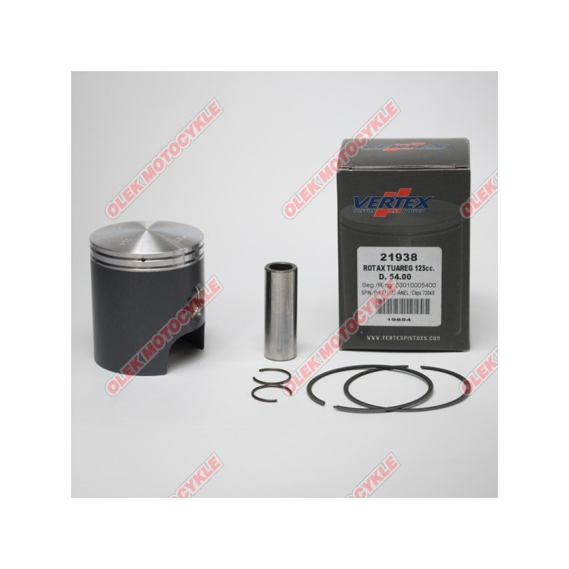 VERTEX TŁOK APRILIA TUAREG 125, CYLINDER ŻELIWNY (53,95MM NOMINAŁ)