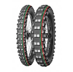 MITAS OPONA 90/100-21 TERRA FORCE-MX MH 57M (CZERWONO-ZIELONY PASEK) TT PRZÓD DOT 2025 (DOT:XODP) (ZAMIENNIK:70000131)
