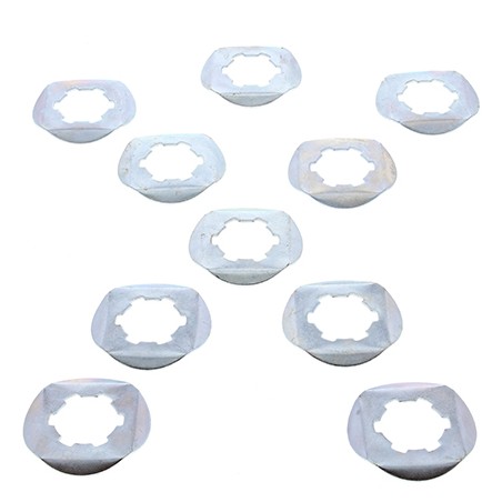 ALL BALLS PODKŁADKA (ZABEZPIECZENIE) NAKRĘTKI ZĘBATKI ZDAWCZEJ YAMAHA YZ250 '78-'98, YFM350 RAPTOR/WARRIOR (10 SZTUK)