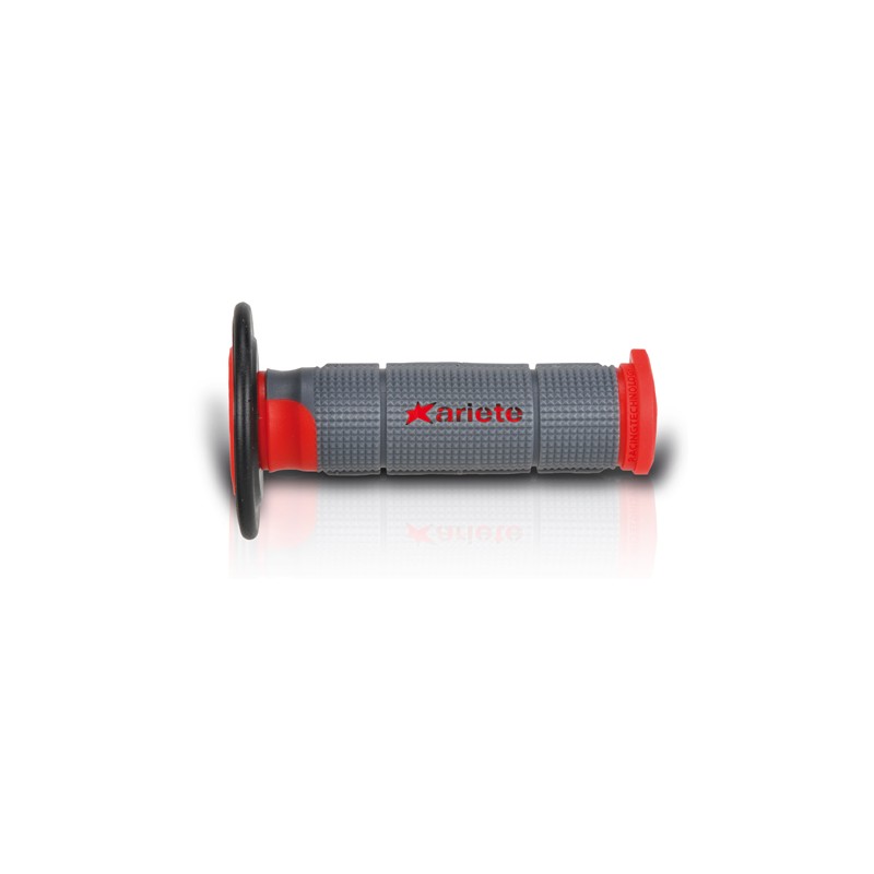 ARIETE MANETKI OFF ROAD TRINITY (115 MM) BEZ OTWORU KOLOR SZARY CZERWONY CZARNY (3 SKŁADNIKOWE) PROFESSIONAL (12)