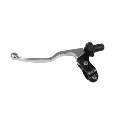 EMGO 2025/02 DŹWIGNIA SPRZĘGŁA Z UCHWYTEM I OSŁONĄ GUMOWĄ YAMAHA YZ 125 / 250 '00-'05 KUTA (OEM: 5HD-83911-00)