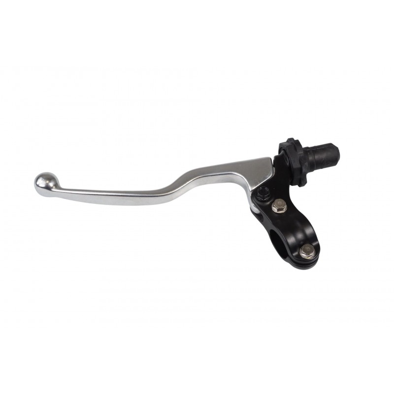 EMGO 2025/02 DŹWIGNIA SPRZĘGŁA Z UCHWYTEM I OSŁONĄ GUMOWĄ YAMAHA YZ 125 / 250 '00-'05 KUTA (OEM: 5HD-83911-00)