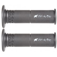 ARIETE MANETKI ROAD SUPER SOFT ESTORIL SUPER BIKE GEL (120 MM) Z OTWOREM KOLOR CZARNY BIAŁY (12)