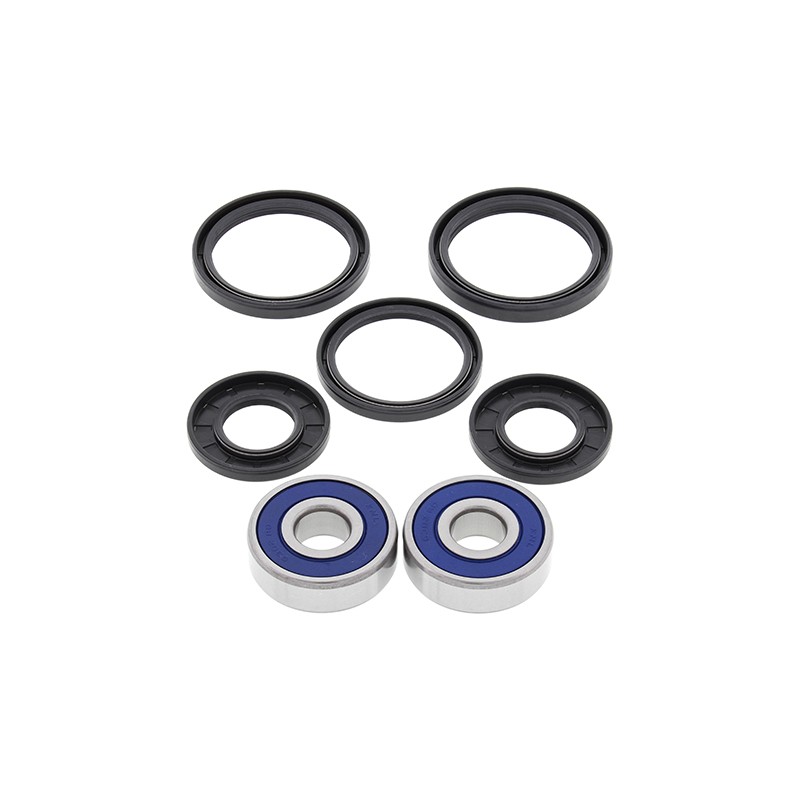 ALL BALLS ŁOŻYSKA KOŁA PRZEDNIEGO Z USZCZELNIACZAMI HONDA CBR250R 11-13,CBR300R 15-18,VT125 SHADOW 99-06,YAMAHA XV750 VIRAGO 88-