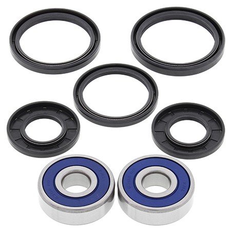 ALL BALLS ŁOŻYSKA KOŁA PRZEDNIEGO Z USZCZELNIACZAMI HONDA CBR250R 11-13,CBR300R 15-18,VT125 SHADOW 99-06,YAMAHA XV750 VIRAGO 88-