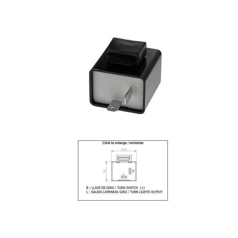 DZE PRZERYWACZ KIERUNKOWSKAZÓW SUZUKI (6V) (38610-H23450H-000)