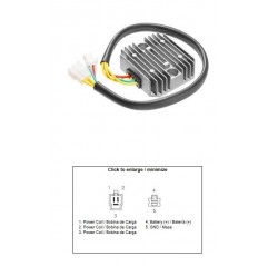 DZE REGULATOR NAPIĘCIA HONDA XR 650L '93-'17 (OEM 31600-MY6-671) (12A)