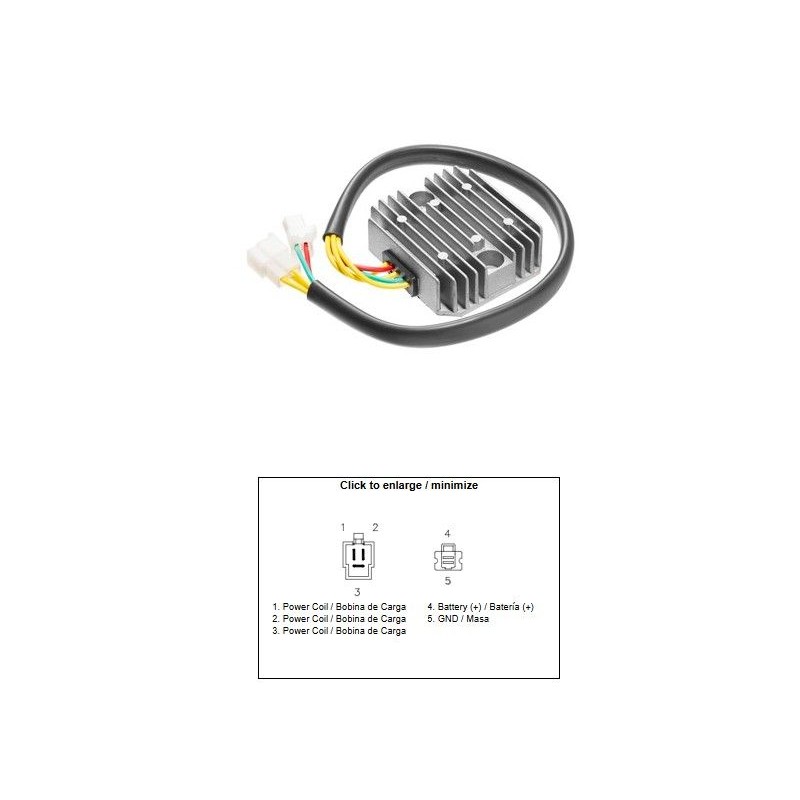DZE REGULATOR NAPIĘCIA HONDA XR 650L '93-'17 (OEM 31600-MY6-671) (12A)