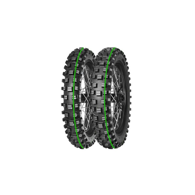MITAS OPONA 120/90-18 TERRA FORCE-EX XT-754 SUPER LIGHT 65M TT TYŁ (ZIELONY PASEK) DOT 01/2025 (460102) (zamiennik:70000224)