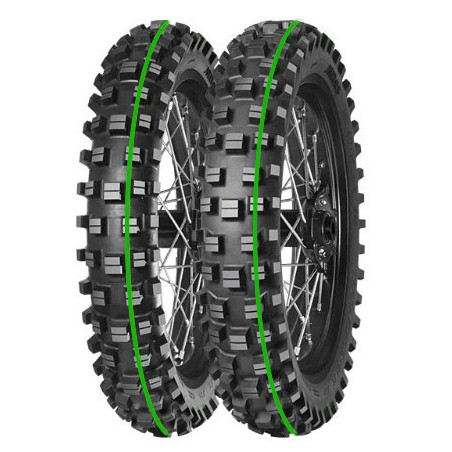 MITAS OPONA 120/90-18 TERRA FORCE-EX XT-754 SUPER LIGHT 65M TT TYŁ (ZIELONY PASEK) DOT 01/2025 (460102) (zamiennik:70000224)