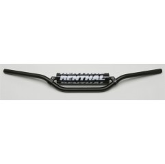 RENTHAL KIEROWNICA 1,1/8 CALA (28,6MM) MX FATBAR HANDLEBAR BLACK YAMAHA YZF 450 08+ / MT-09 PADDED PADDED KOLOR CZARNY Z GĄBKĄ