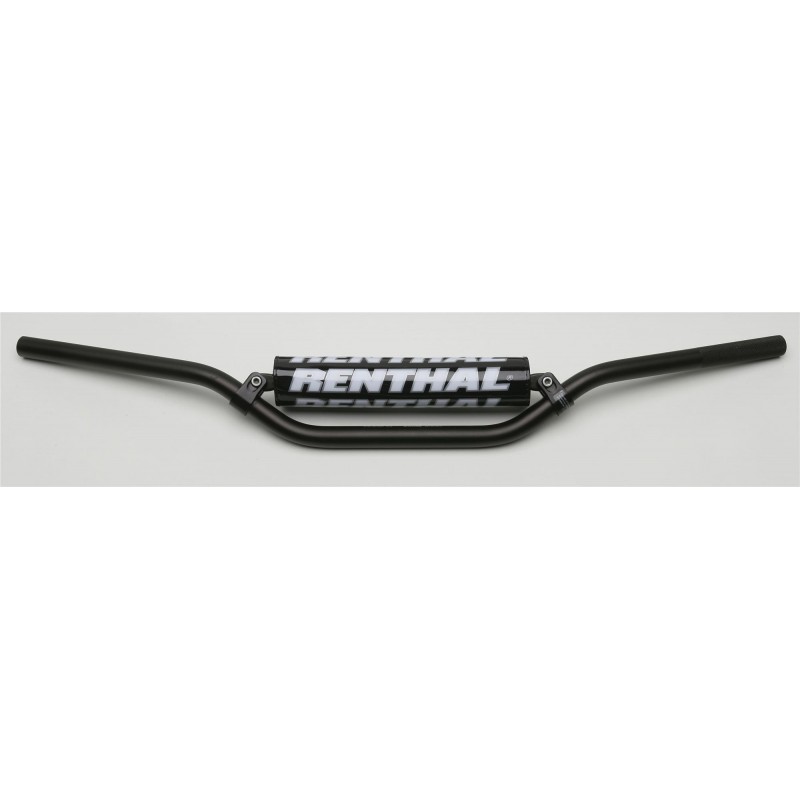 RENTHAL KIEROWNICA 1,1/8 CALA (28,6MM) MX FATBAR HANDLEBAR BLACK YAMAHA YZF 450 08+ / MT-09 PADDED PADDED KOLOR CZARNY Z GĄBKĄ