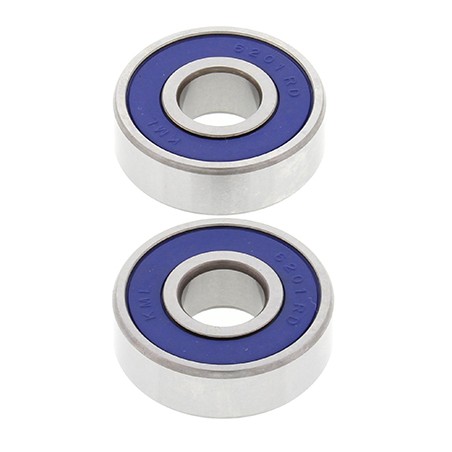 ALL BALLS ŁOŻYSKA KOŁA PRZEDNIEGO Z USZCZELNIACZAMI APRILIA RS50 99-05, COBRA CM 50 04-06, CX 50 07-08, PW3 50 03-06, TYLNEGO CO