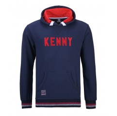 KENNY RACING BLUZA Z KAPTUREM SUZUKA KOLOR NIEBIESKI/CZERWONY ROZMIAR XXL
