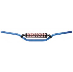 RENTHAL KIEROWNICA 7/8 CALA (22MM) MX HANDLEBAR BLUE REED / WINDHAM PADDED KOLOR NIEBIESKI Z GĄBKĄ