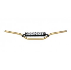 RENTHAL KIEROWNICA 7/8 CALA (22MM) MX HANDLEBAR GOLD RC PADDED KOLOR ZŁOTY GĄBKĄ