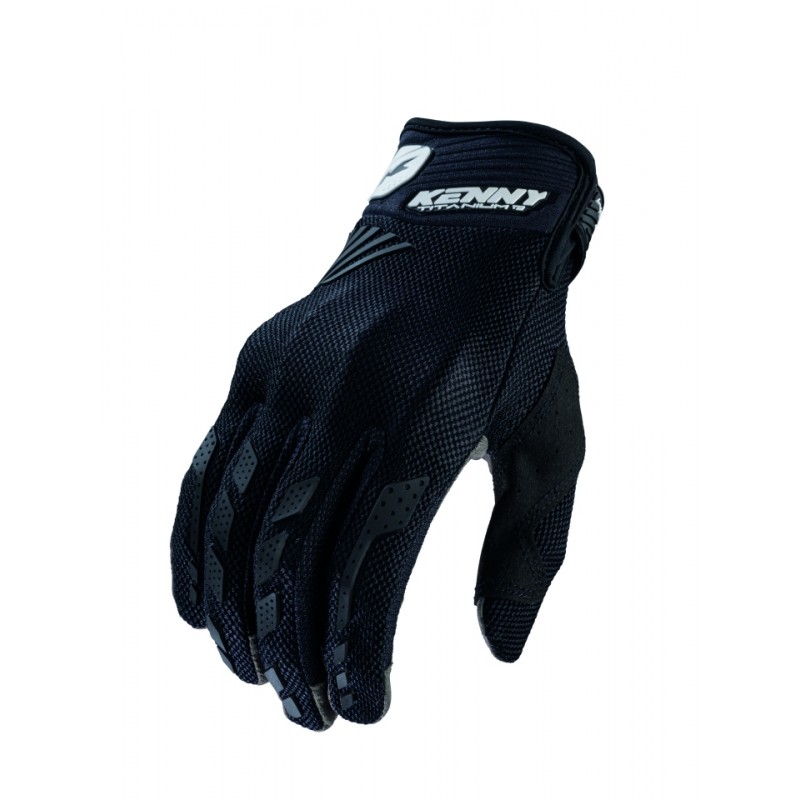 KENNY RACING RĘKAWICE D3O TITANIUM BLACK KOLOR CZARNY ROZMIAR XS (7)
