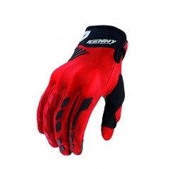 KENNY RACING RĘKAWICE D3O TITANIUM RED KOLOR CZERWOWY ROZMIAR S (8)