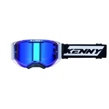 KENNY RACING GOGLE PERFORMANCE EVO 2 CHAMELEON BLUE PEARL KOLOR KAMELEON/BIAŁY/CZARNY