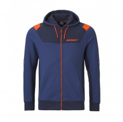 KENNY RACING BLUZA Z KAPTUREM PADDOCK NAVY KOLOR NIEBIESKI ROZMIAR L