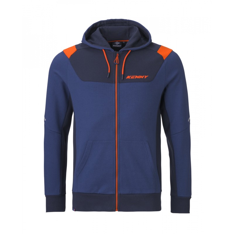 KENNY RACING BLUZA Z KAPTUREM PADDOCK NAVY KOLOR NIEBIESKI ROZMIAR XXL