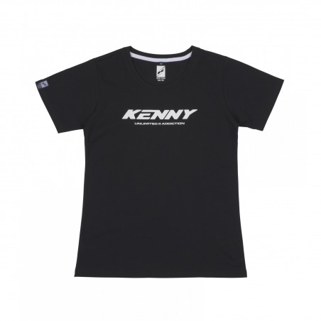 KENNY RACING T-SHIRT DAMSKI CORE BLACK KOLOR CZARNY ROZMIAR XL
