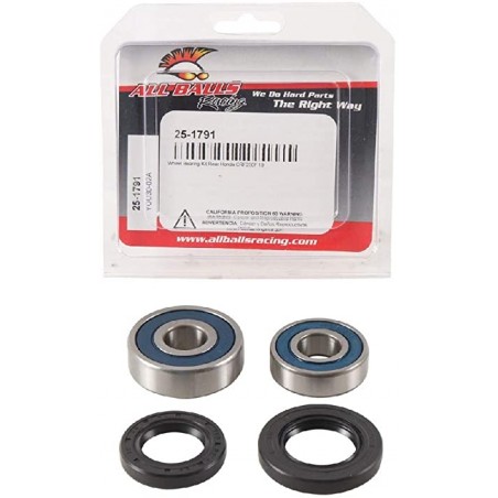 ALL BALLS ŁOŻYSKA KOŁA TYLNEGO Z USZCZELNIACZAMI HONDA CRF250F 19
