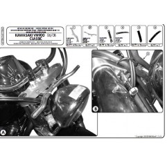 KAPPA MOCOWANIE SZYBY KAWASAKI