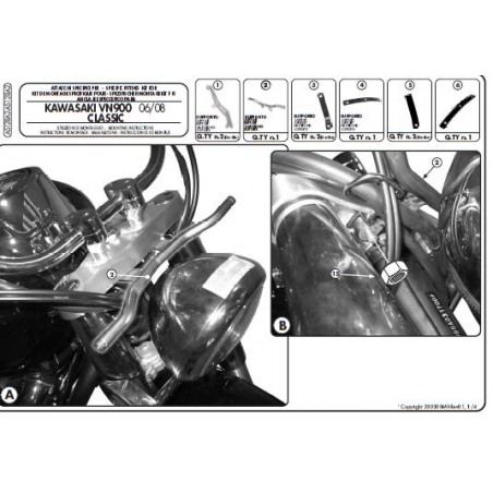 KAPPA MOCOWANIE SZYBY KAWASAKI