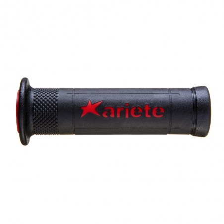 ARIETE MANETKI ROAD ARIRAM Z OTWOREM (120 MM) KOLOR CZARNY CZERWONY (12)