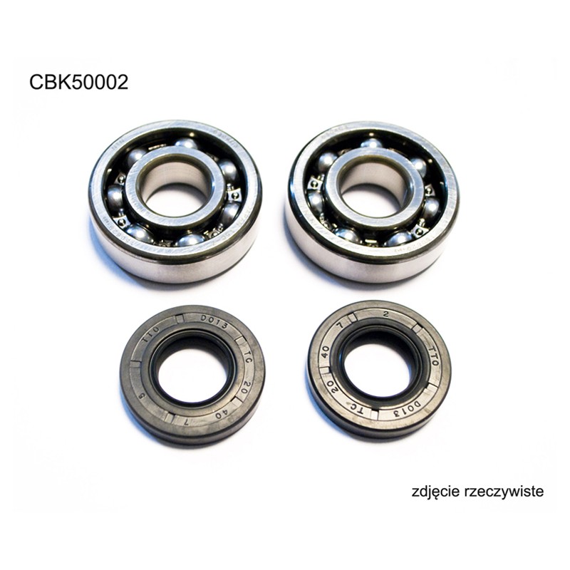 BEARING WORX ŁOŻYSKA WAŁU KORBOWEGO KAWASAKI KX 65/80/85, SUZUKI RM 60/65 (NTN) (24-1006)