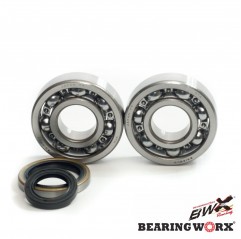 BEARING WORX ŁOŻYSKA WAŁU KORBOWEGO Z USZCZELNIACZAMI SUZUKI RM 250 96-02 (MADE IN JAPAN) (NTN) (24-1021)