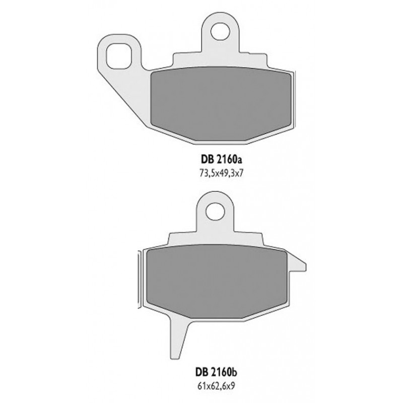 DELTA BRAKING KLOCKI HAMULCOWE KH130