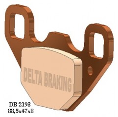 DELTA BRAKING KLOCKI HAMULCOWE KH489 POLARIS RZR 170 '09-'14 TYŁ