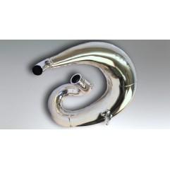 DEP PIPES ARMOURED NICKEL DYFUZOR/KOMORA REZONANSOWA NIKLOWANA: KTM SX/EXC 250/300 '11-'16, HUSQVARNA TC/TE '14-'16 (WZMOCNIONY 