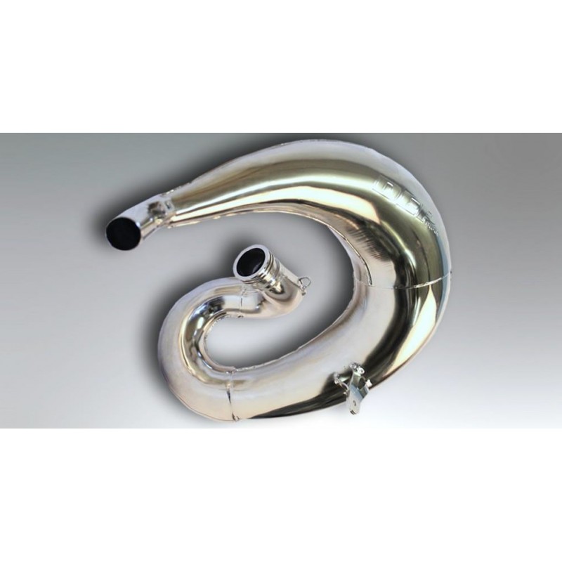 DEP PIPES ARMOURED NICKEL DYFUZOR/KOMORA REZONANSOWA NIKLOWANA: KTM SX/EXC 250/300 '11-'16, HUSQVARNA TC/TE '14-'16 (WZMOCNIONY 